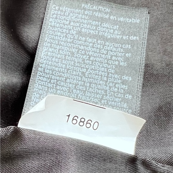 Mackage Kenya Black Pebbled Leather Motorcycle Jacket - Picture 8 of 9